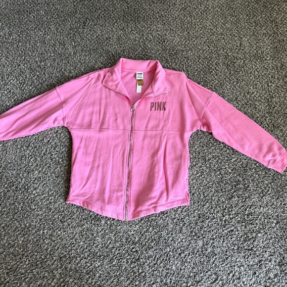 PINK Victoria's Secret Jackets & Blazers - Victoria’s Secret Pink Sweater Jacket